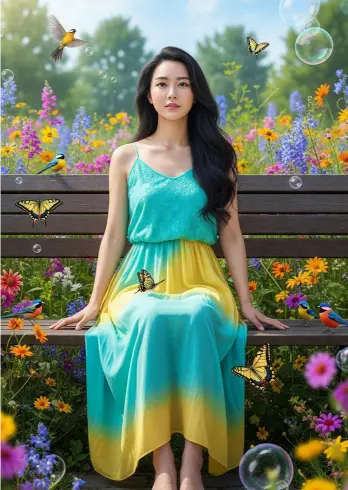 Modern Stylish Chinese Ladki Ka Photo