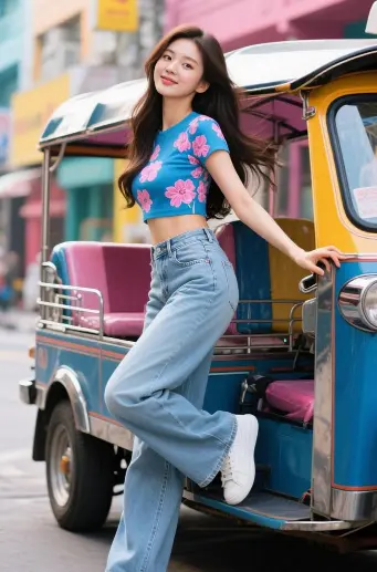 Modern Stylish Chinese Ladki Ka Photo