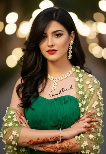 Artistic Christmas Ladki ki Photos