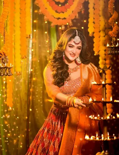 Diwali Ladki Ki Photo