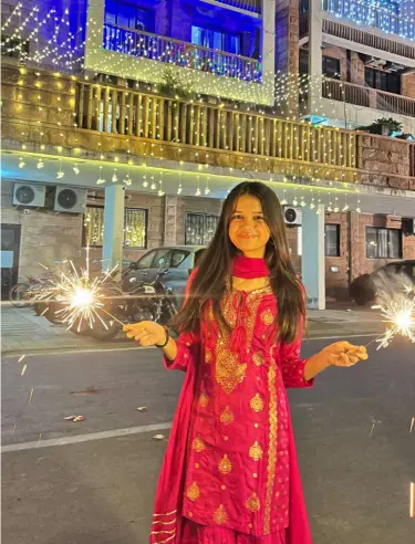 Diwali Pic Girl