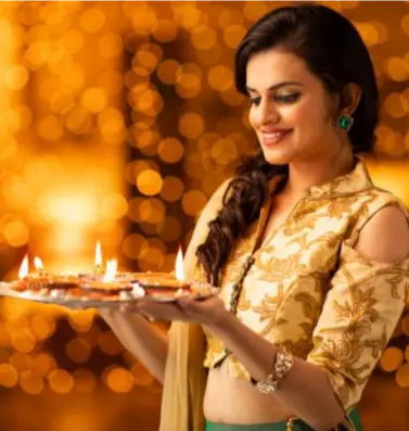 Diwali Pic Girl