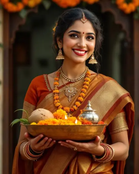Diwali Pic Girl