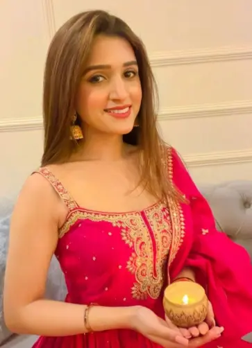 Cute beautiful Ladki ki Photo in Diwali