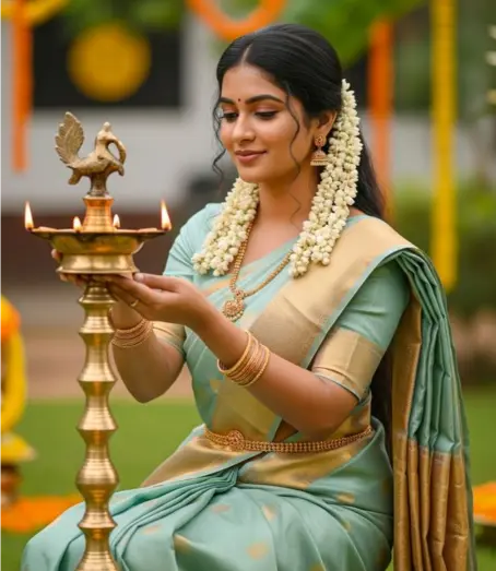 Cute beautiful Ladki ki Photo in Diwali