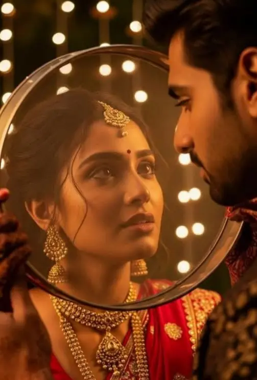 Karwa Chauth Ladki Ki Photo