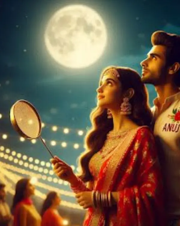 Beautiful Karwa Chauth Ladki Ki Photo