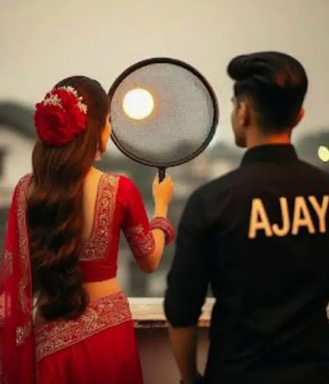 Beautiful Karwa Chauth Ladki Ki Photo