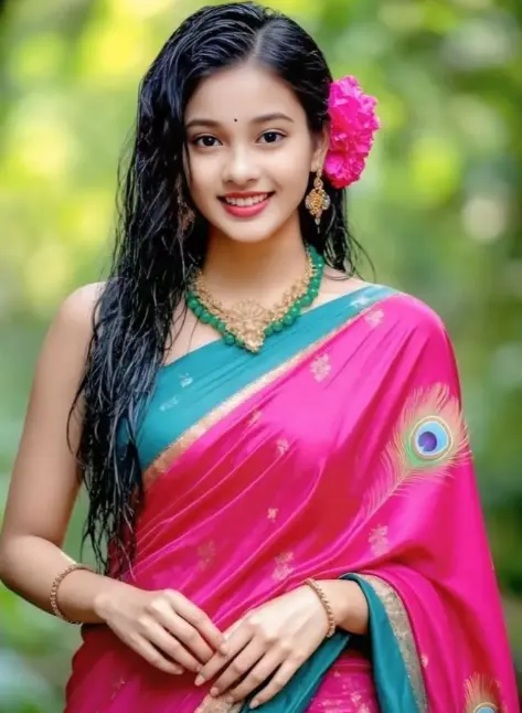 saree mein khubsurat ladkiyan