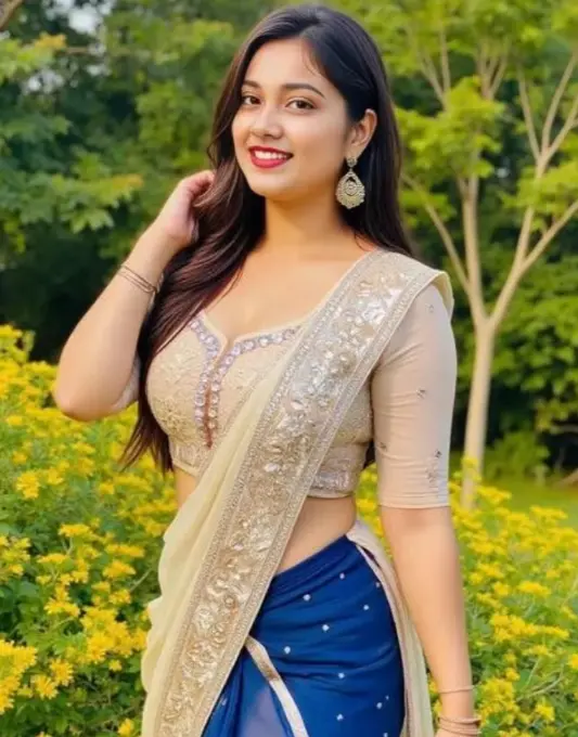 Beautiful Ladki ki Photos Saree Mein
