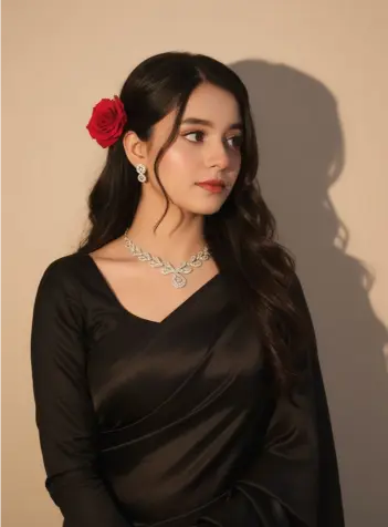 Sabse Khubsurat Ladki Saree Mein