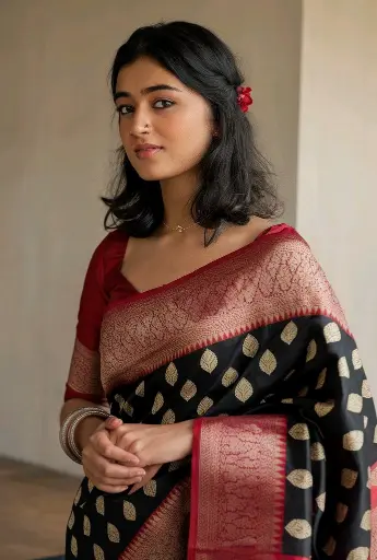 Sabse Khubsurat Ladki Saree Mein