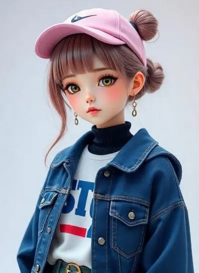 एआई लड़की की डीपी