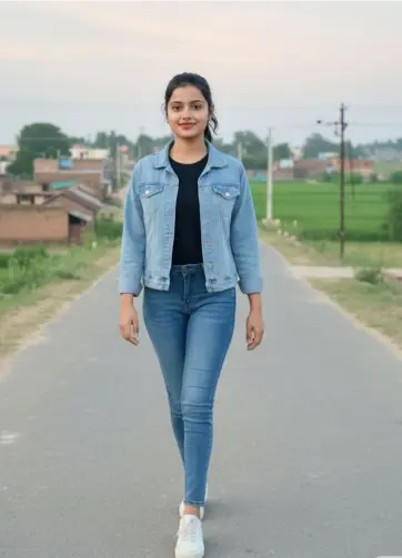 Khubsurat Gaon ki ladki ki Picture