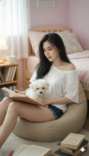 Ladki Ki Photo With Cat HD quality