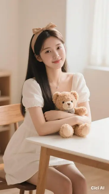 Ladki Ki Photo With Cat Photo