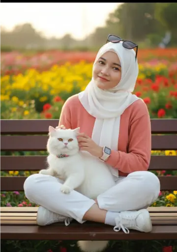 Ladki Ki Photo With Cat whatsapp dp