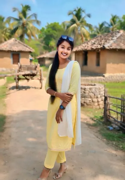 Stylish Village ladki ka dp