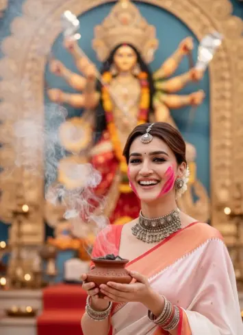 Navratri Ladki Photo in HD