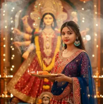 Navratri Ladki Ki Photo 2026: Stylish Girl Wallpapers & DP,Pic,Images for WhatsApp