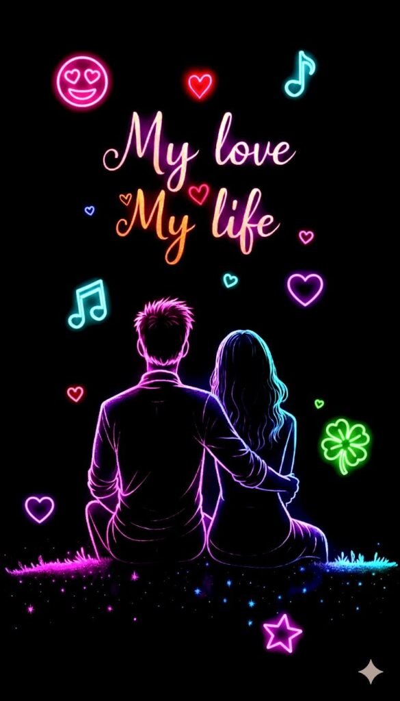 Cute love Dp pic my love my life