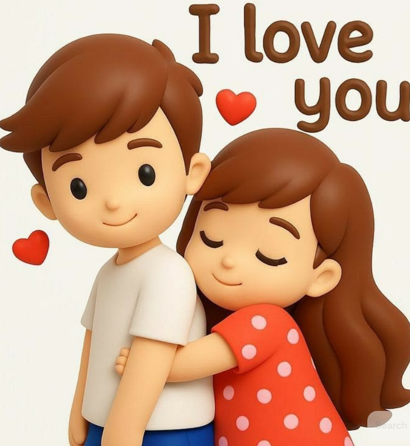 Cute love Dp pic i love you