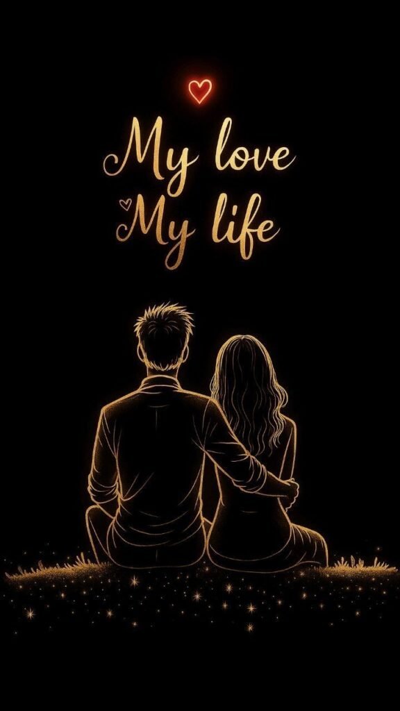 whatsapp dp for love couple with sitting