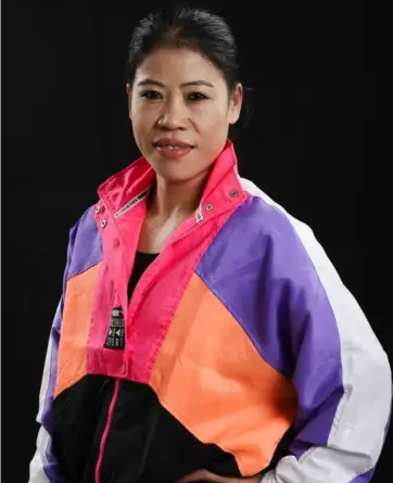 MC Mary Kom ki cute photo