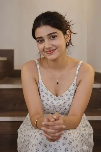 Waiting For you ladki ki photo for Instagram in smile