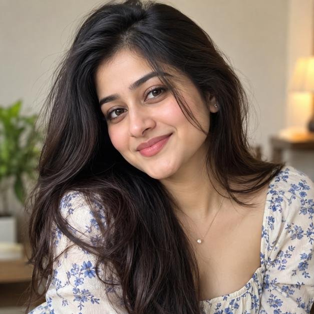 Beautiful girl square profile picture for WhatsApp