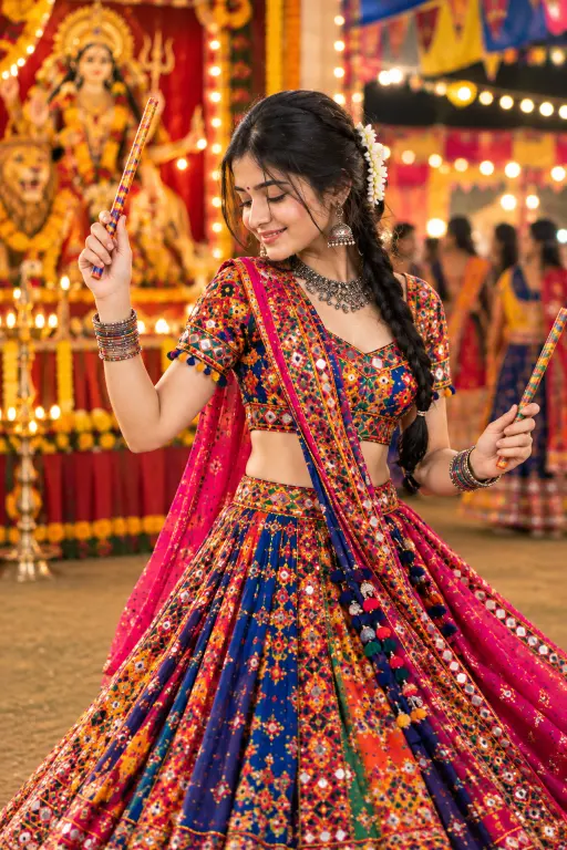 navratri special ladki ki photo hd free download