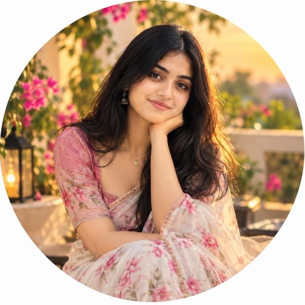 single ladki ki photo round shape for dp