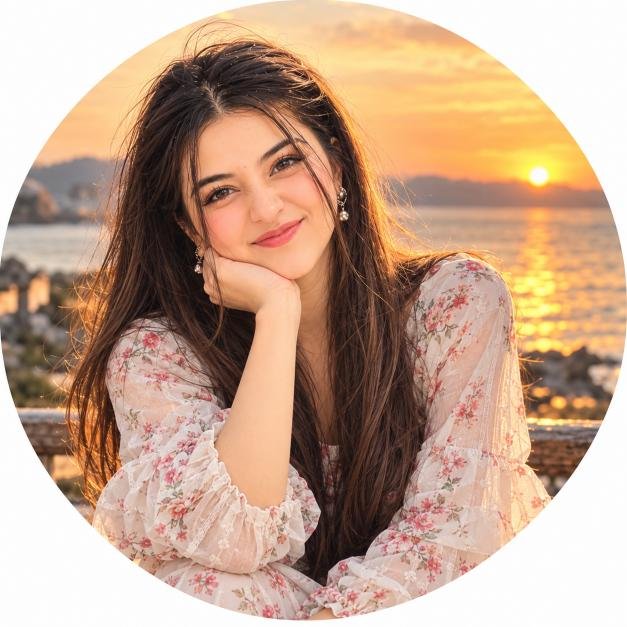 attitude look ladki ki photo rounded dp