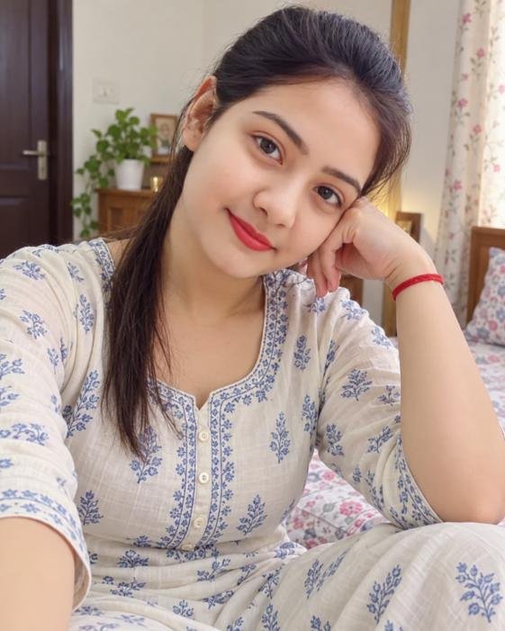 Young woman in casual home clothes with minimal makeup